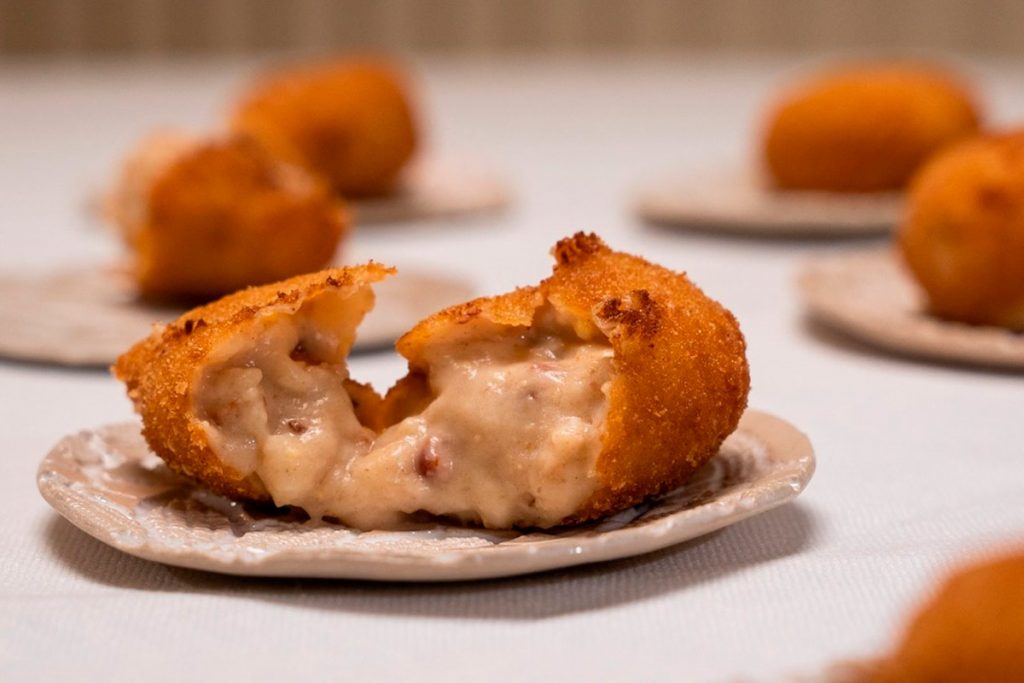 croquetas de boletus y jamon
