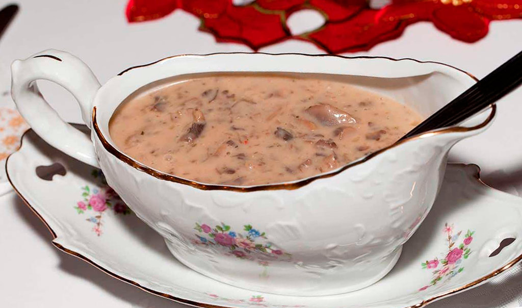 salsa de setas