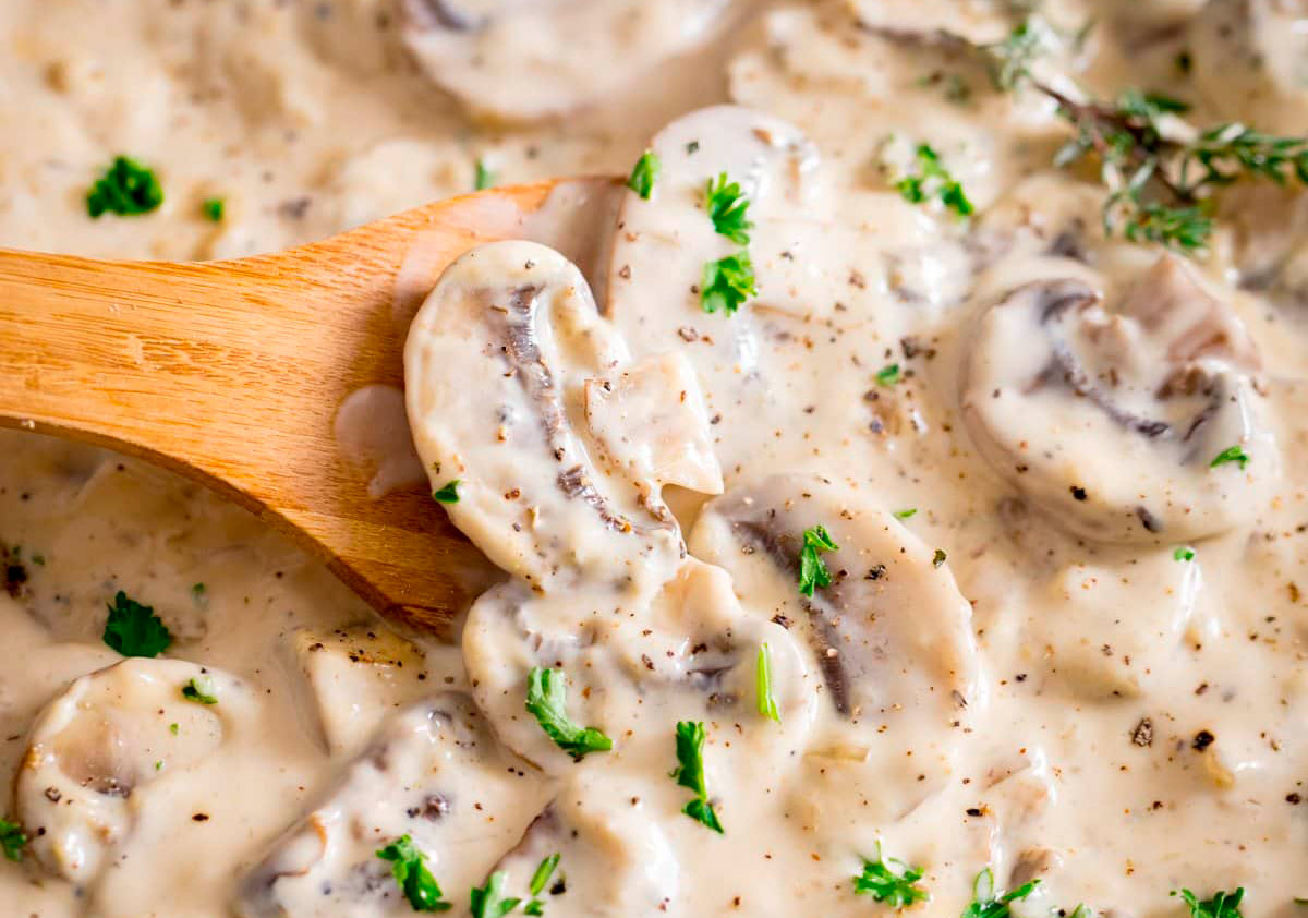 crema de champiñones